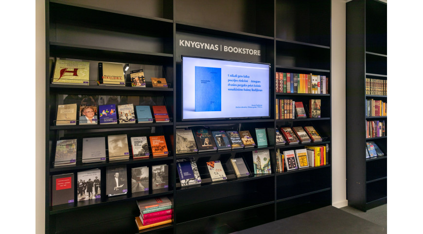 Naujas knygynas atveria duris Lietuvos nacionalinėje Martyno Mažvydo bibliotekoje