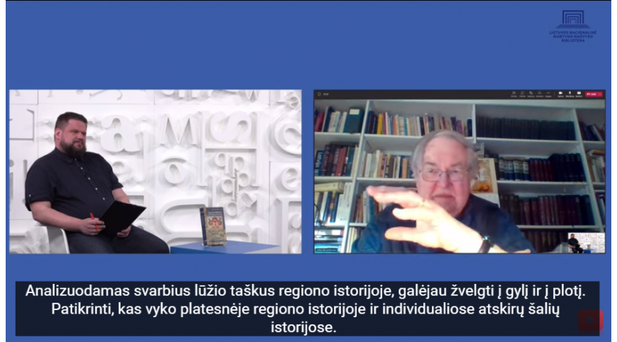 Knygos „Glausta Baltijos valstybių istorija“ pristatymas (vaizdo įrašas)